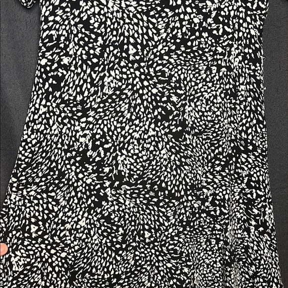 Free People Dress Black & White with decorative buttons down one side. Size 4 - Picture 7 of 15